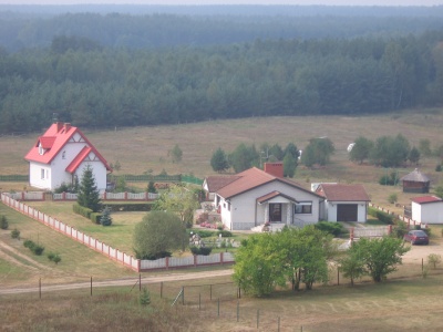 sypialniWidok na RANCZO z lotu ptaka