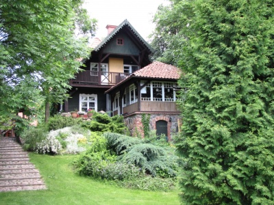 Widok od ogrodu