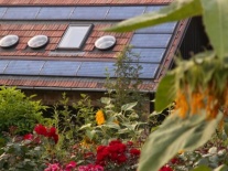 Ekodom zasilany energią słoneczną z modułów fotowoltaicznych o mocy 2,5 kW