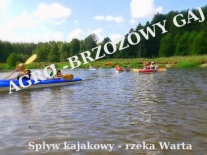 spływ kajakowy rzeką Wartą