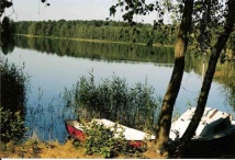 Widok na jezioro.