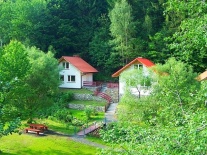 widok na domki