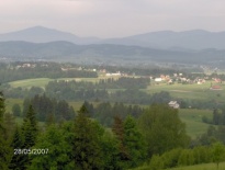 widok na Skawę