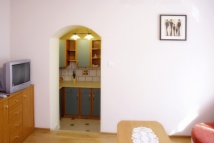 dwupojowy apartament z kuchnią