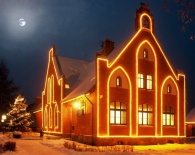 Hotel zimą